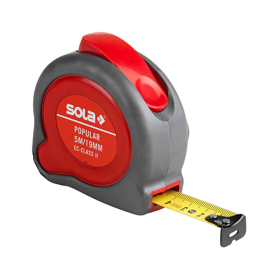 Sola čelični metar popular PP 5 m