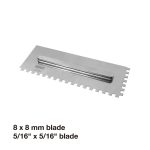 Bihui set nazubljenih gletera s ručkom (PSJG8) - Image 8