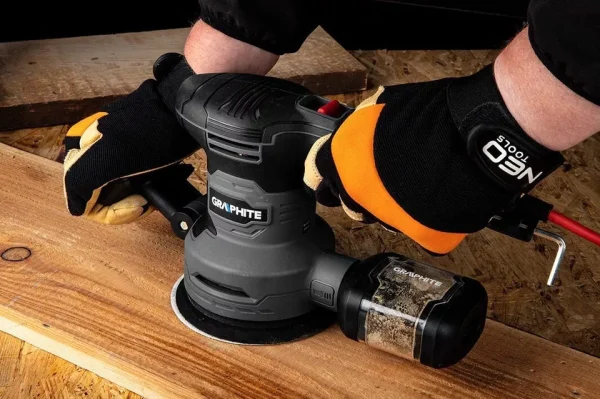 GRAPHITE Ekscentrična brusilica - šlajfarica 125/150 mm 450 W - Image 11