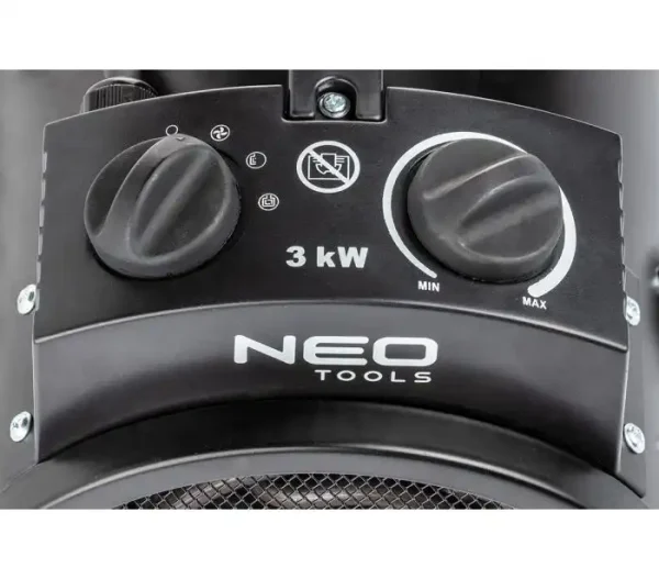 Električna industrijska grijalica s ventilatorom – kalolifer - top IPX4 3000 W (90-068) - Image 4