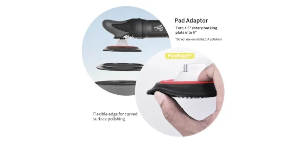 ShineMate rotaciona polirka EP820 - 125 mm 1800 W - Image 6