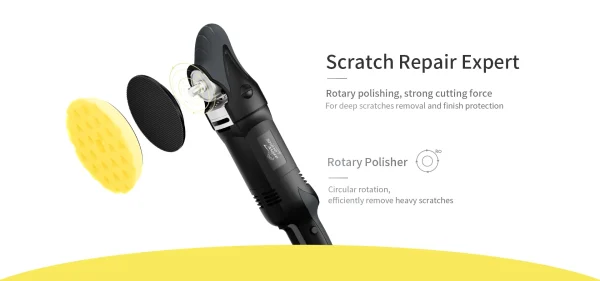 ShineMate rotaciona polirka EP820 - 125 mm 1800 W - Image 8