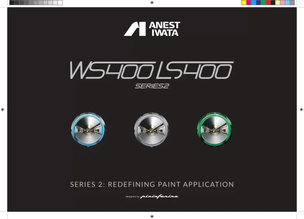 IWATA Pištolj za lakiranje - šprica za farbanje WS 400 SR2 Clear 1.3 (Lak) - Image 3