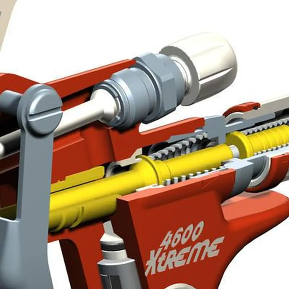 SAGOLA Pištolj za lakiranje 4600 DVR Titania Pro Xtreme 1.3 mm - Image 2