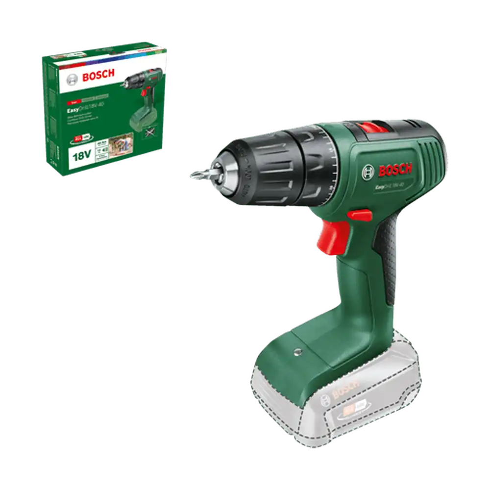 BOSCH Aku bušilica – odvijač EasyDrill 18V-40 | Home & Garden (Solo) - Image 2