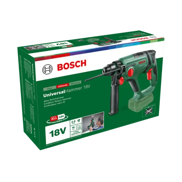 BOSCH Aku čekić bušilica SDS+ UniversalHammer 18V-16 | Home & Garden (Solo) - Image 3