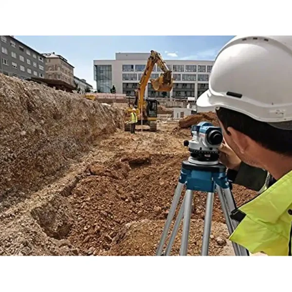 BOSCH Optički nivelir GOL 26 D + stativ BT 160 + mjerna letva GR 500 Professional - Image 3