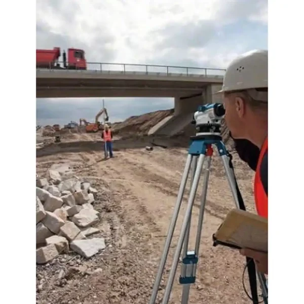 BOSCH Optički nivelir GOL 26 D + stativ BT 160 + mjerna letva GR 500 Professional - Image 5