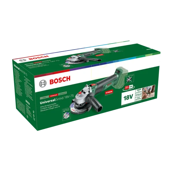 BOSCH Aku ugaona – kutna brusilica UniversalGrind 18V-75 | Home & Garden (Solo) - Image 3