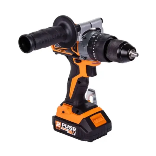 VILLAGER Aku bušilica – odvijač Fuse VLP 5120-2BSC (Set 2x baterija 2 Ah + punjač) - Image 7