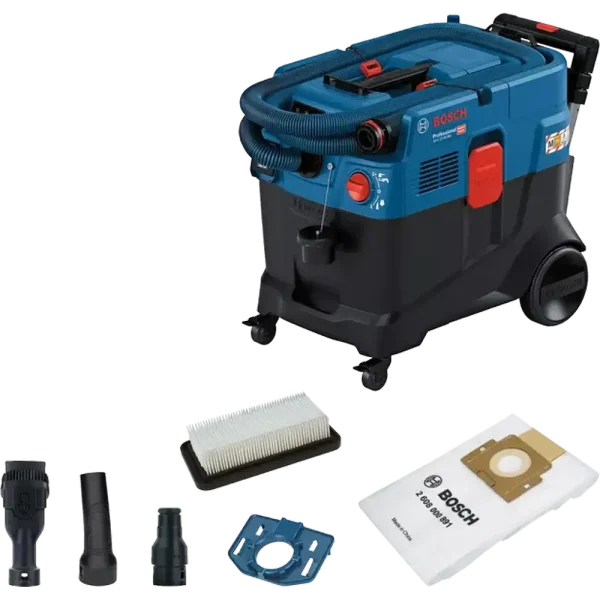 BOSCH Komplet brusilica za zidove - suhozid GTR 550 + univerzalni usisivač GAS 12-40 MA AFC + 25x čičak P150 - Image 3