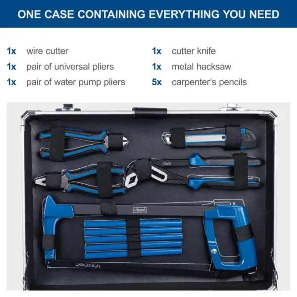 SCHEPPACH 141-dijelni set ručnih alata TB200 - Image 3