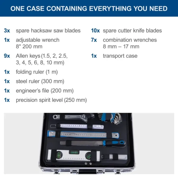 SCHEPPACH 141-dijelni set ručnih alata TB200 - Image 5