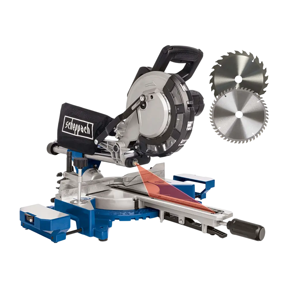 SCHEPPACH Potezno nagibna preklopna pila HM216 216 mm