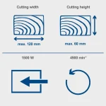 SCHEPPACH Preklopna nagibna pila HM210L 210 mm - Image 5