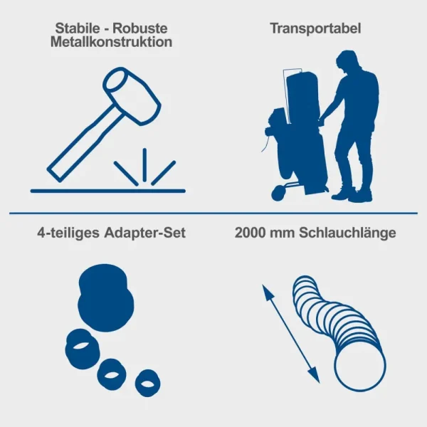 SCHEPPACH Usisivač za piljevinu - prašinu DC500 - Image 9