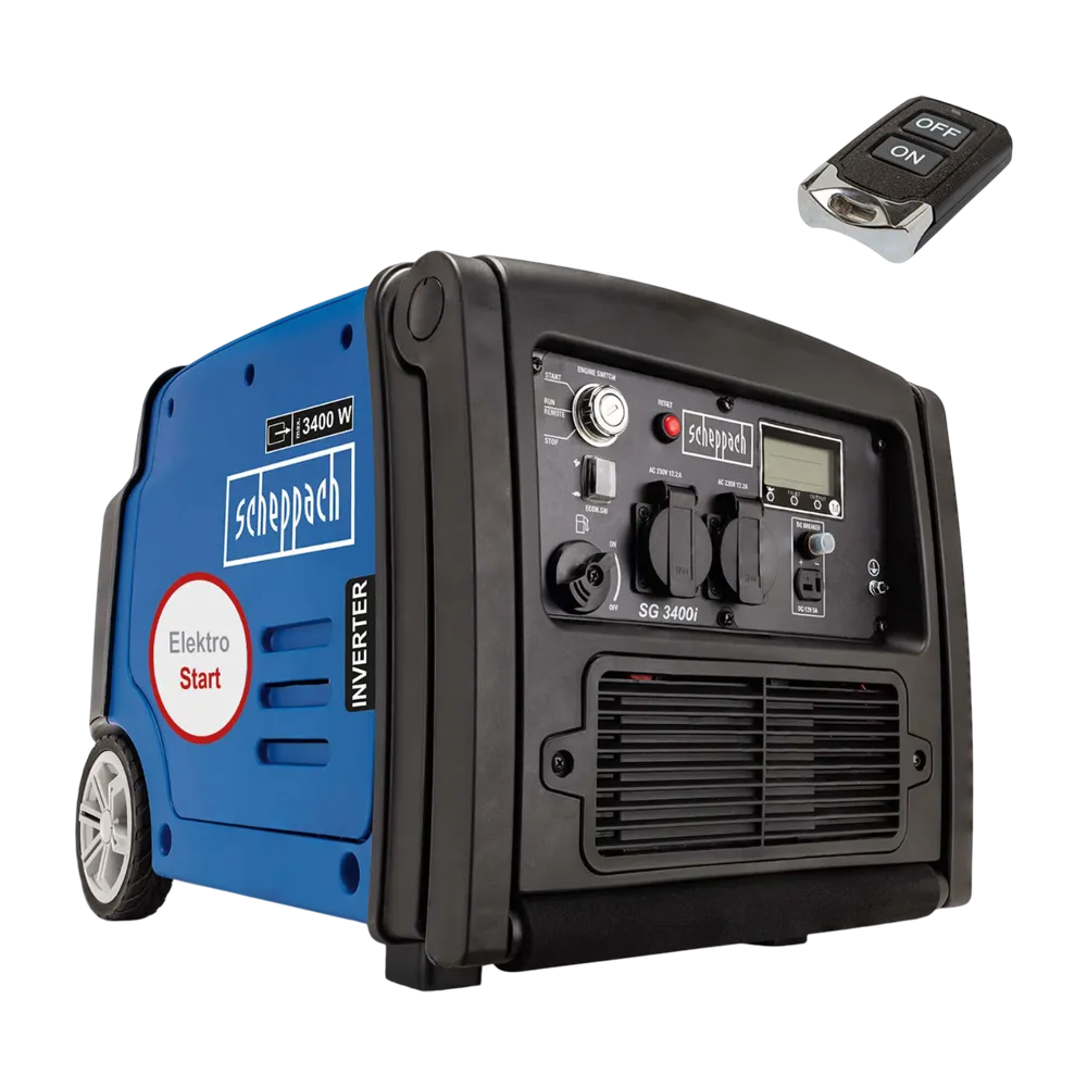 SCHEPPACH Benzinski inverterski tihi agregat - generator za struju SG3400i 3000 W