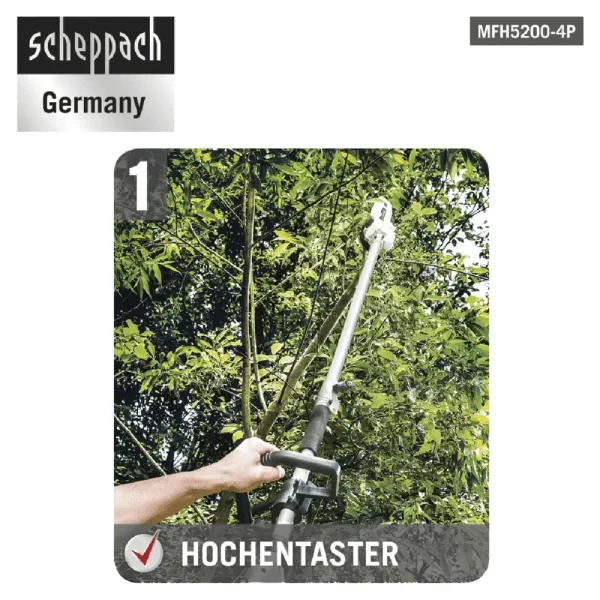 SCHEPPACH Multifunkcionalni trimer - alat MFH5200-4P 1.8 KS - Image 3