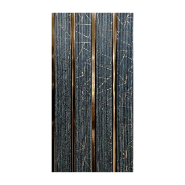 Dekorativni zidni panel - letvice - PS16 Nero Gold - 12x1.2x280 cm - Image 4