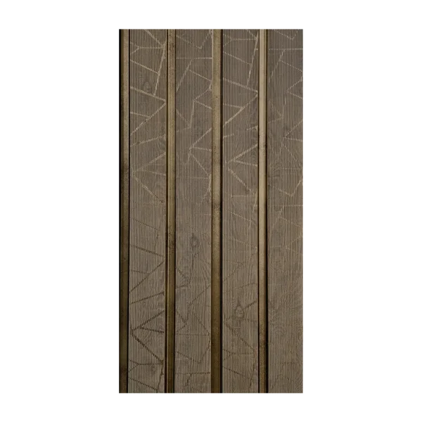 Dekorativni zidni panel - letvice - PS17 Ambra Gold - 12x1.2x280 cm - Image 4