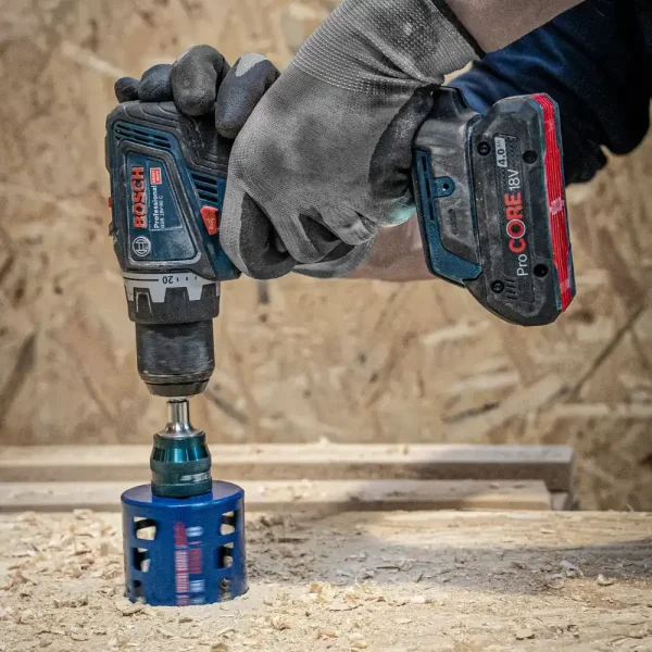 BOSCH Aku bušilica - odvijač GSR 18V-90 C + 2x PC 4.0 Ah + punjač i kofer Professional - Image 3