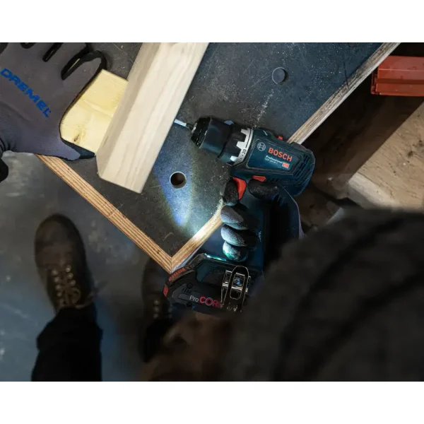 BOSCH Aku bušilica - odvijač GSR 18V-90 C + 2x PC 4.0 Ah + punjač i kofer Professional - Image 7