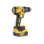 DeWALT Aku set XR 18V DCK2020P2T (Bušilica - odvijač i Brusilica) + 2x Baterija 5.0 Ah, Punjač i Kofer - Image 4