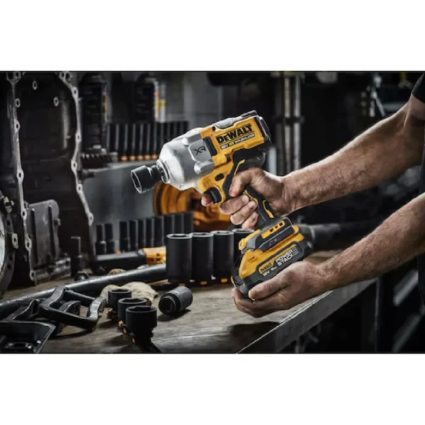 DeWALT Aku udarni odvijač - zavrtač + 2x 5.0 Ah Baterija + Punjač i Kofer XR 18V DCF961H2T (Set) - Image 7