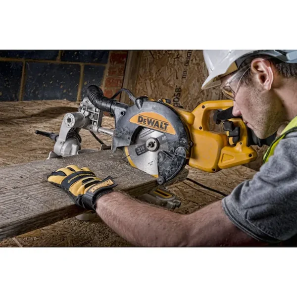 DeWALT Potezno nagibna preklopna pila - testera DCF620DW-QW - 216 mm / 1300 W - Image 4