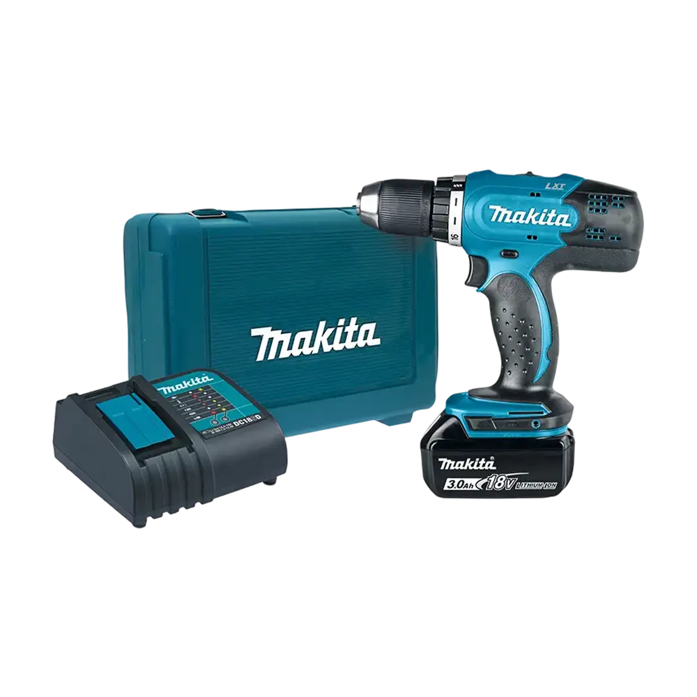 MAKITA Aku bušilica - odvijač + 3.0 Ah Baterija i Punjač DDF453RFE1 (Set)