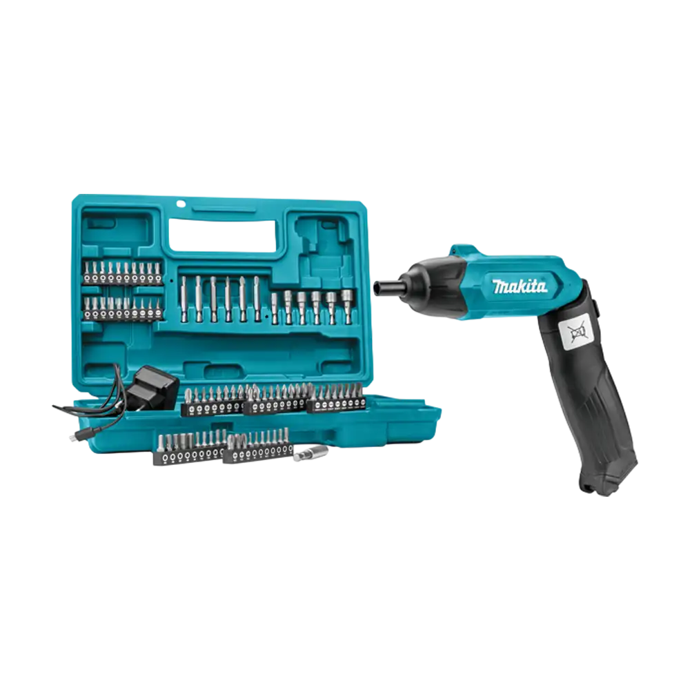 MAKITA Aku bušilica - odvijač sa 81 kom pribora DF001DW (Set)