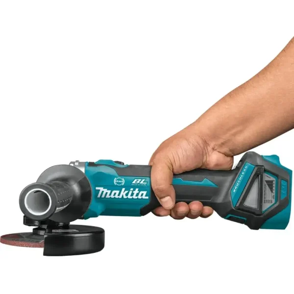 MAKITA Aku ugaona - kutna brusilica s potenciometrom DGA513Z - 125 mm (Solo) - Image 4