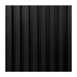 Dekorativni zidni panel - letvice - WPC148 Midnight Black - 16.7x2.4x280 cm - Image 3