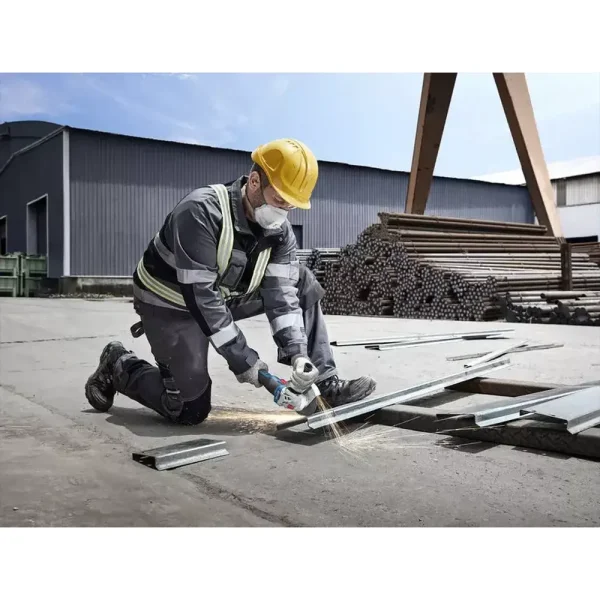 BOSCH Aku ugaona - kutna brusilica GWS 18V-8 Professional - 125 mm / 800 W (Solo) - Image 9