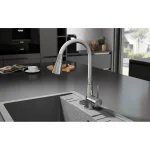 FERRO Granitni sudoper sivi MEZZO II DRGM1-48-58GA - 48 x 58 cm - Image 3