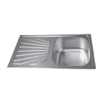 METALAC Inox sudoper Luna Flex 1D - 77 x 43.5 cm - Image 3