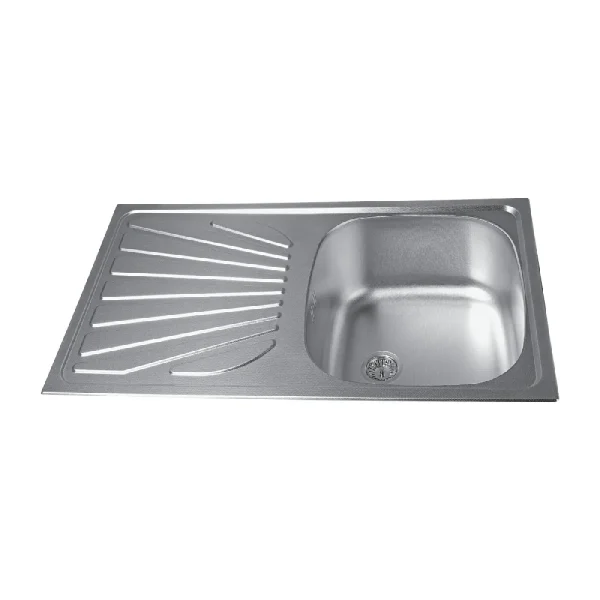 METALAC Inox sudoper Luna Flex 1D - 77 x 43.5 cm - Image 3