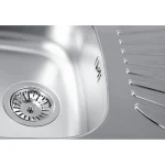 METALAC Inox sudoper Luna Flex 1D - 77 x 43.5 cm - Image 5