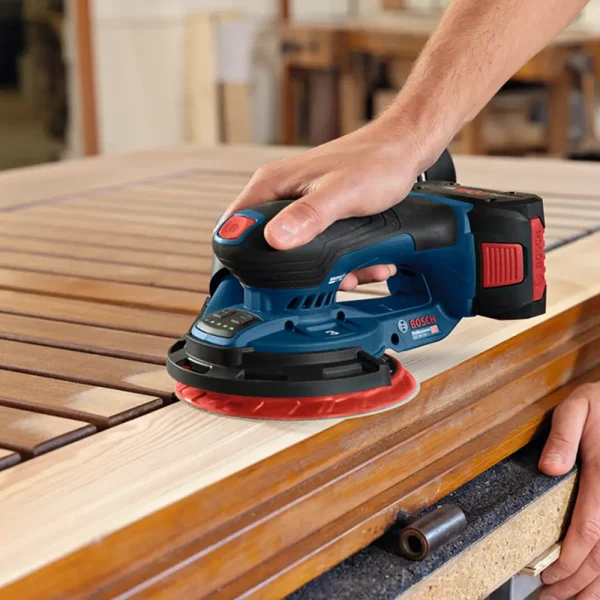 BOSCH Aku ekscentrična brusilica - šlajfarica GEX 18V-150-3 Professional - 150 mm (Solo) - Image 4