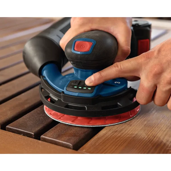 BOSCH Aku ekscentrična brusilica - šlajfarica GEX 18V-150-3 Professional - 150 mm (Solo) - Image 6