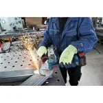 BOSCH Aku ugaona - kutna brusilica GWS 18V-15 SC Professional Biturbo - 125 mm / 1500 W (Solo) - Image 3