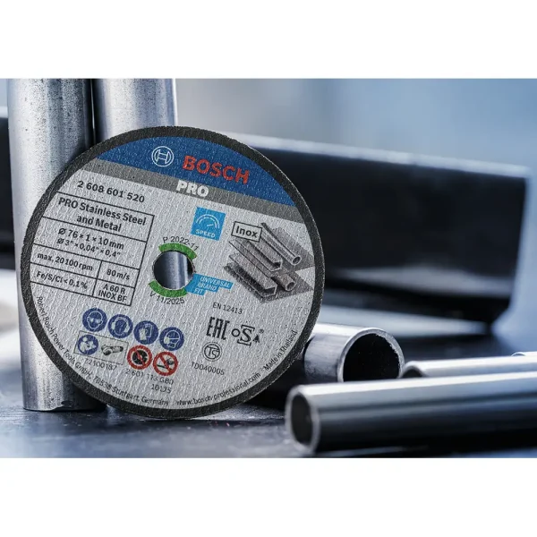 BOSCH Rezna ploča za metal S&S and Metal - 76 x 1.0 x 10 mm - PRO - Image 6