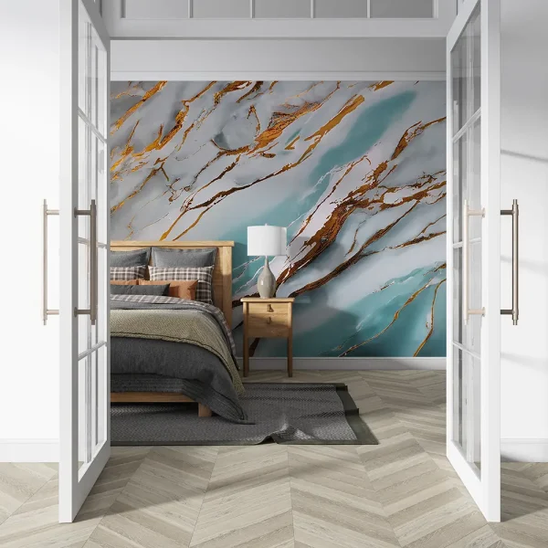 UV Marble zidni panel - Emerald Gold Vein - 122 x 280 x 0.3 cm - Image 10