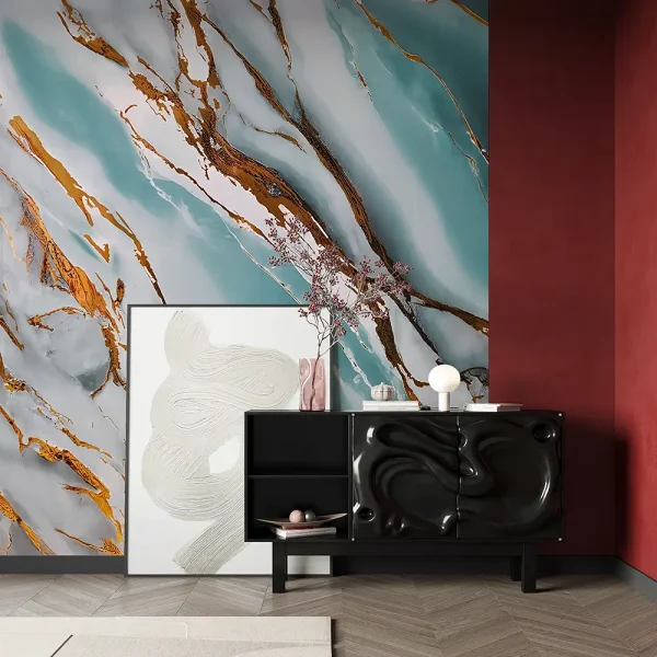 UV Marble zidni panel - Emerald Gold Vein - 122 x 280 x 0.3 cm - Image 11