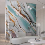 UV Marble zidni panel - Emerald Gold Vein - 122 x 280 x 0.3 cm - Image 3