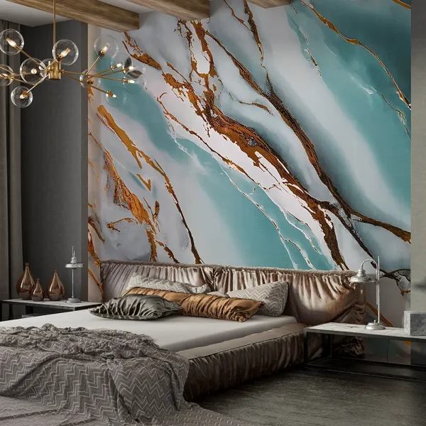 UV Marble zidni panel - Emerald Gold Vein - 122 x 280 x 0.3 cm - Image 8