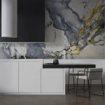 UV Marble zidni panel - Royal Blue Gold Vein - 122 x 280 x 0.3 cm - Image 8