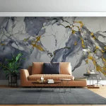UV Marble zidni panel - Royal Blue Gold Vein - 122 x 280 x 0.3 cm - Image 9