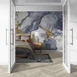 UV Marble zidni panel - Royal Blue Gold Vein - 122 x 280 x 0.3 cm - Image 10