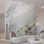 UV Marble zidni panel - Calacatta Gold - 122 x 280 x 0.3 cm - Image 3